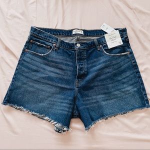 NWT Abercrombie & Fitch high rise “The Dad Short”